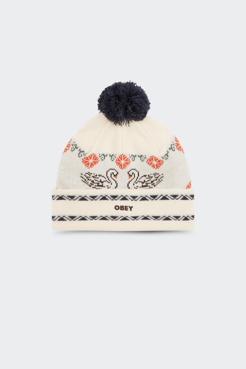 OBEY Beanie Beige