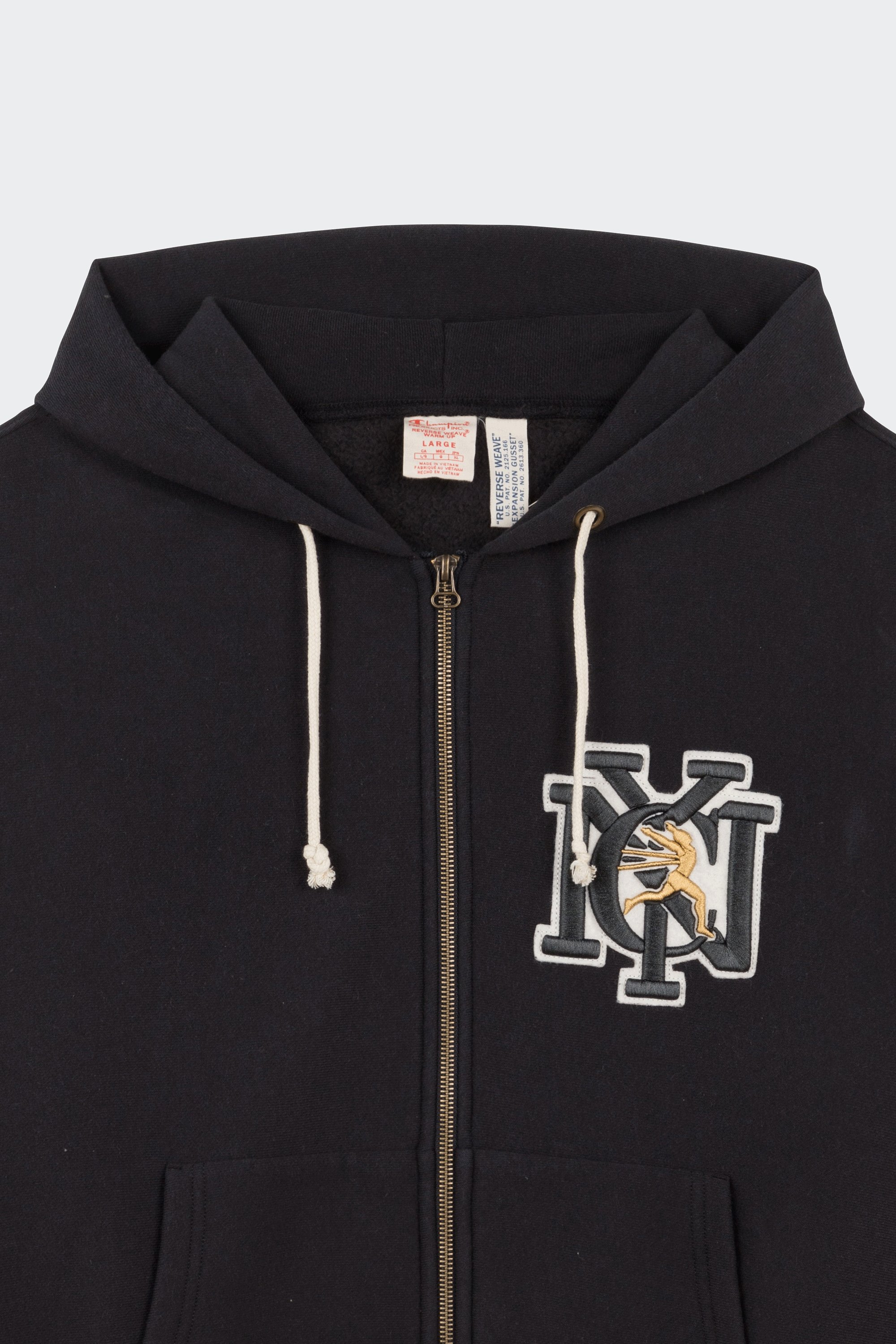 Zip-up hoodie | Black by CHAMPION Zip-up hoodie Black