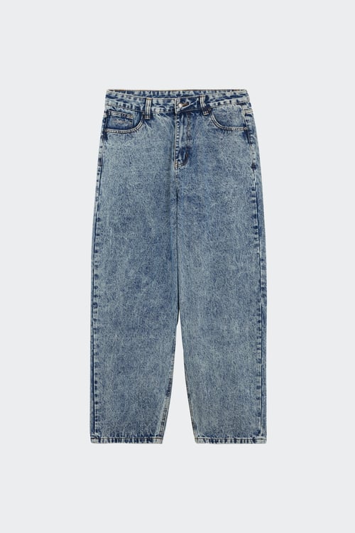 WASTED Pantalon Bleu