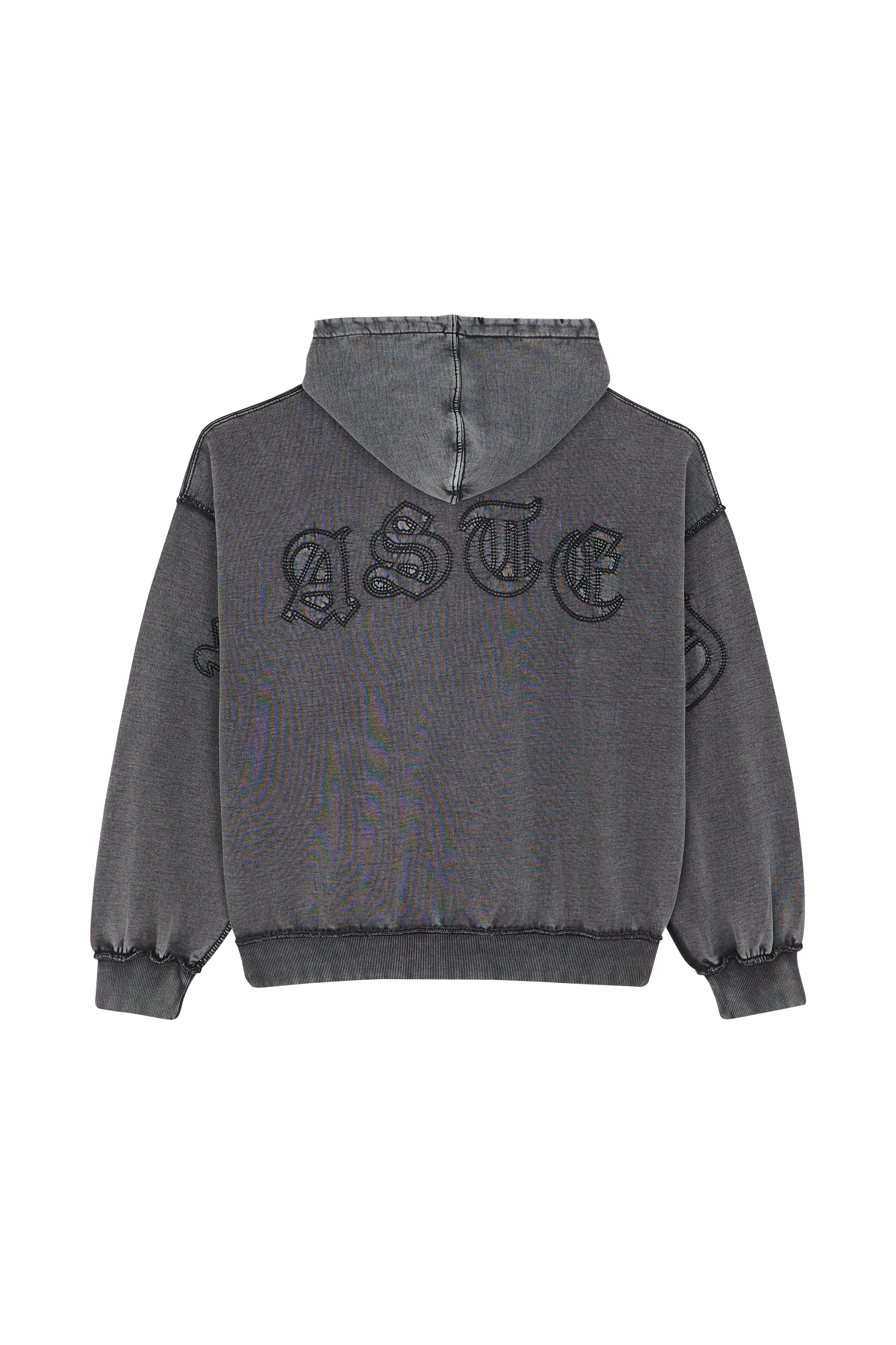 Hoodie zippé | Noir WASTED Homme