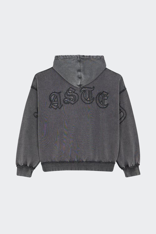 WASTED Hoodie zippé Noir