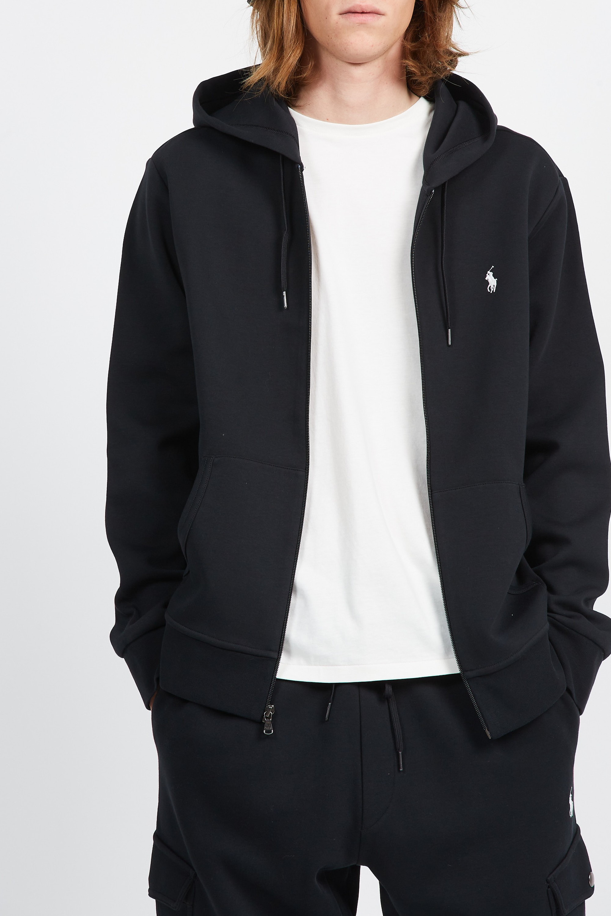 Zip-up sweatshirt | Black POLO RALPH LAUREN Men