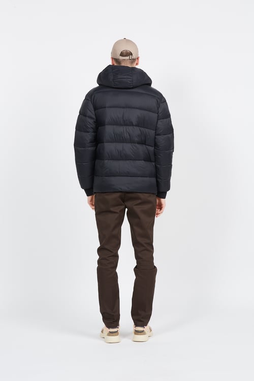 SCHOTT puffer coat Black