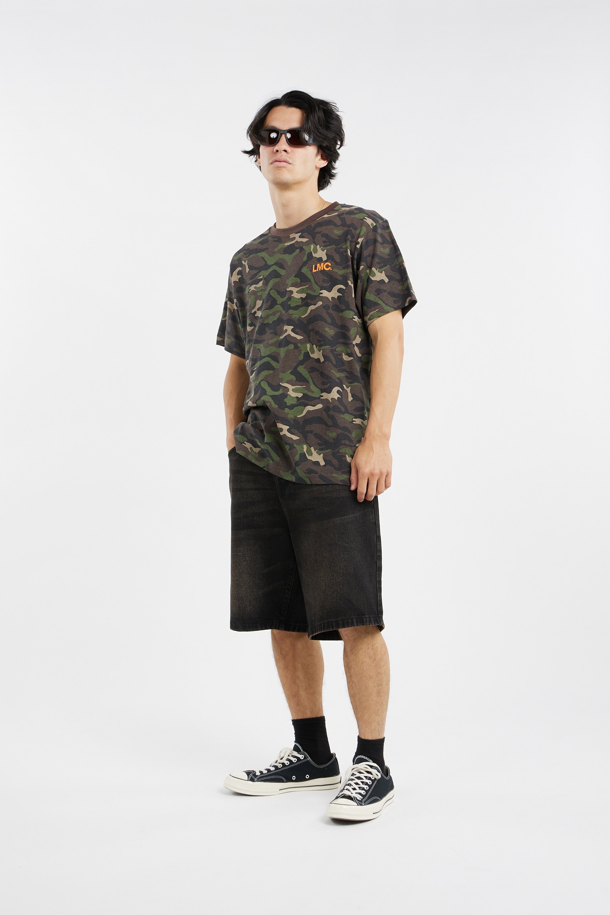 T-shirt LOST MANAGEMENT CITIES Multicolore