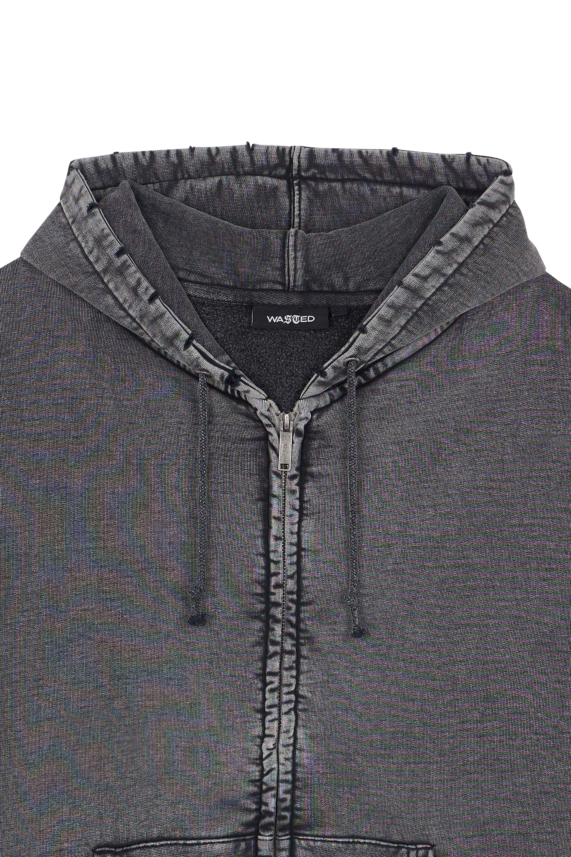 Hoodie zippé Noir