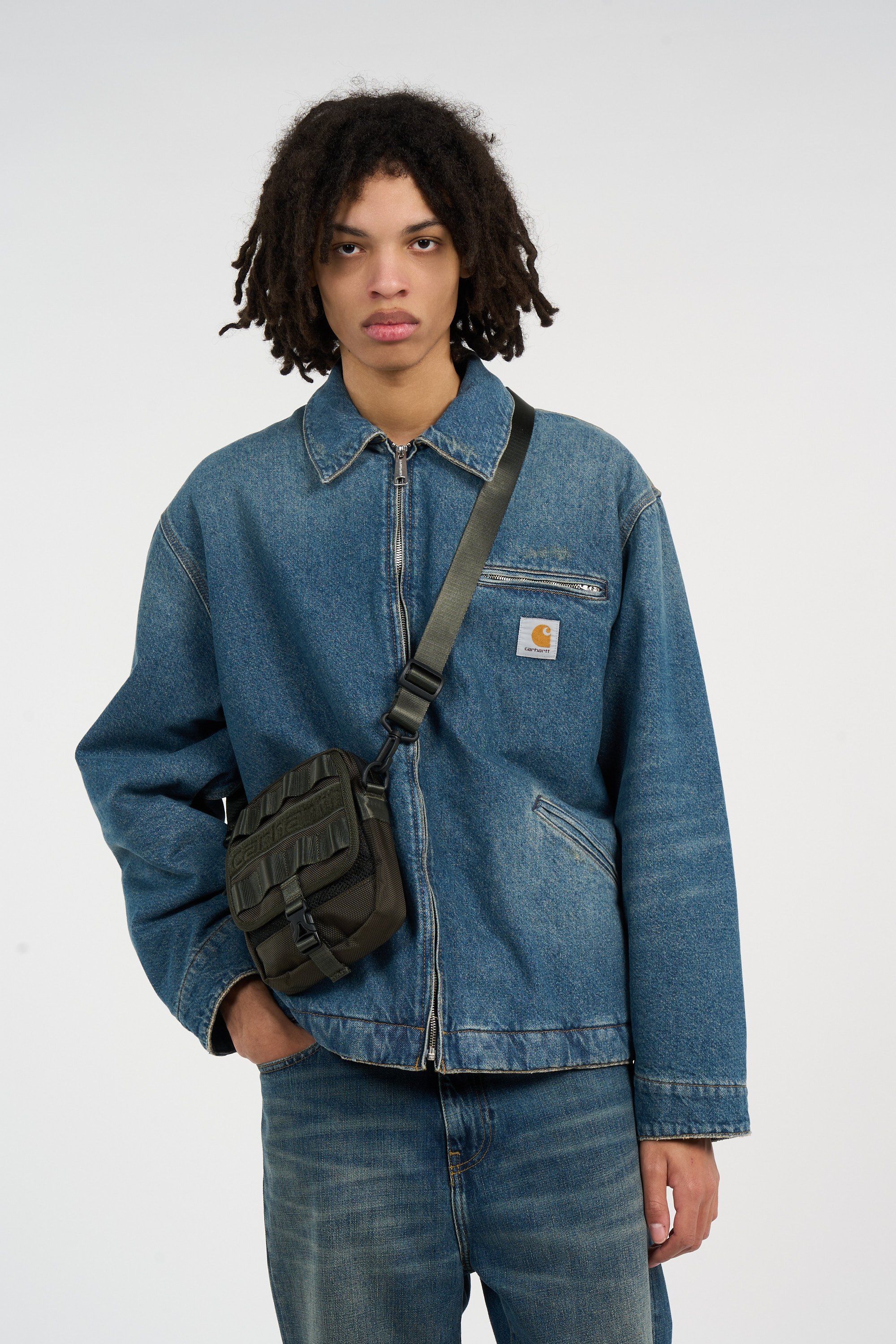 Sac porté épaule Kaki