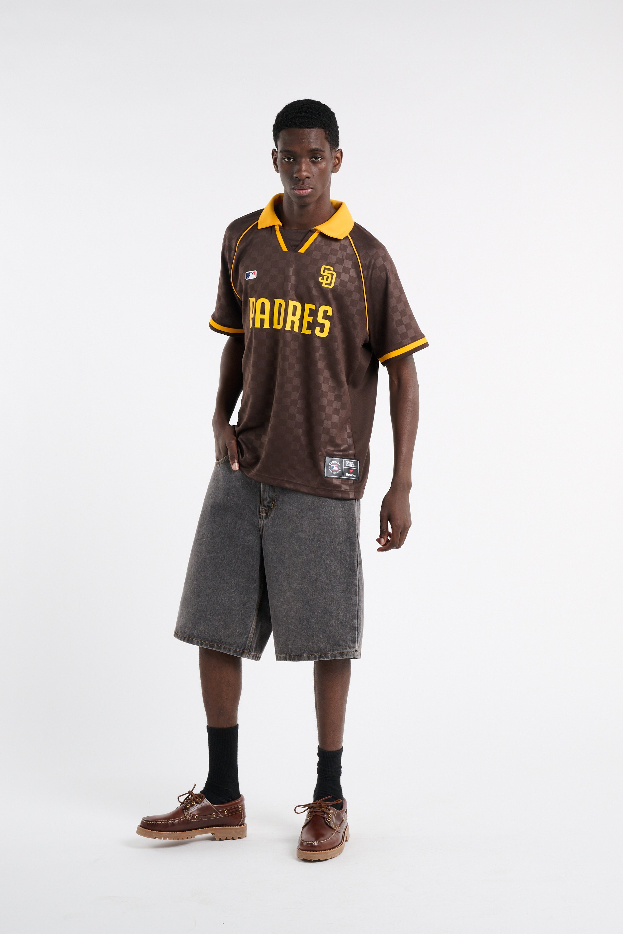 Maillot de sport NIKE MLB Marron