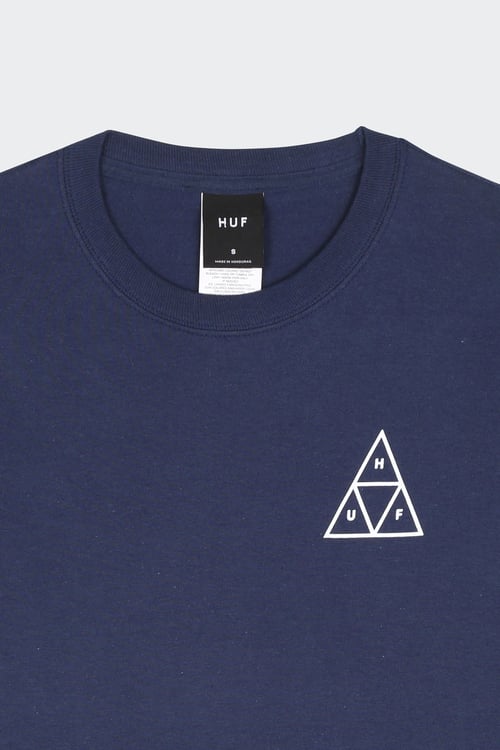 HUF T-SHIRT Bleu