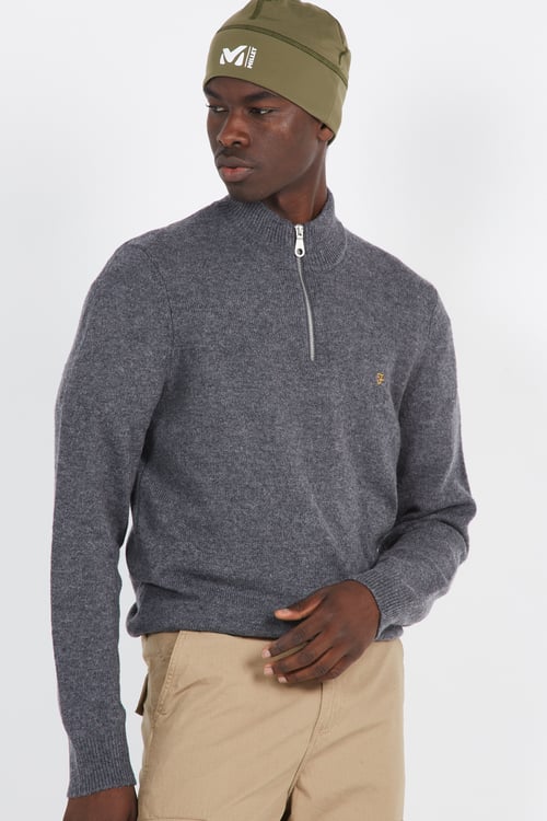 FARAH Pull Gris