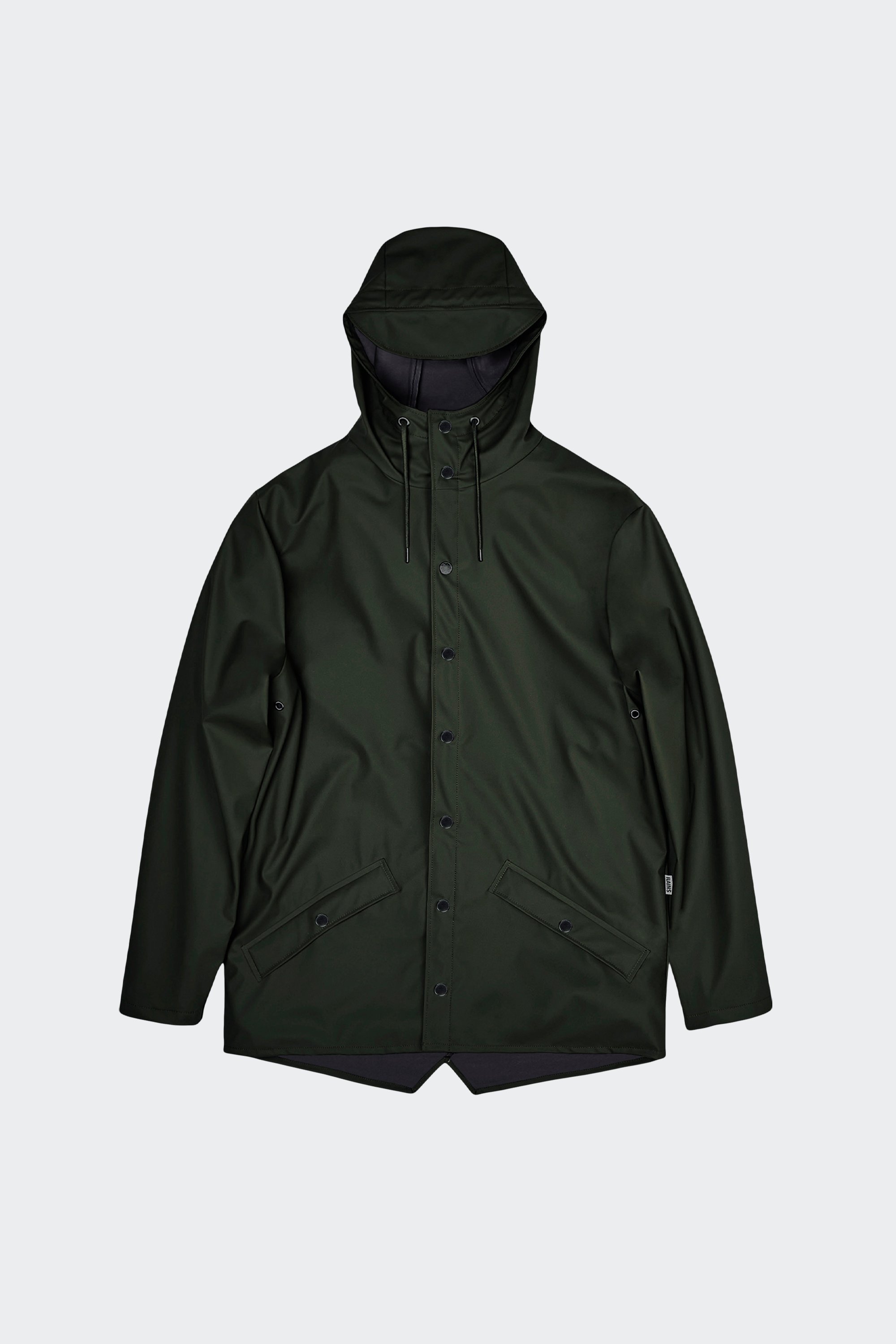 Coupe-vent imperméable à capuche | Vert by RAINS Coupe-vent imperméable à capuche Vert