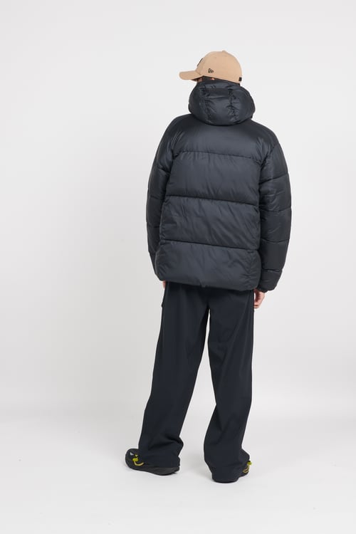 COLUMBIA Lightweight quilted padded jacket with high neck Black