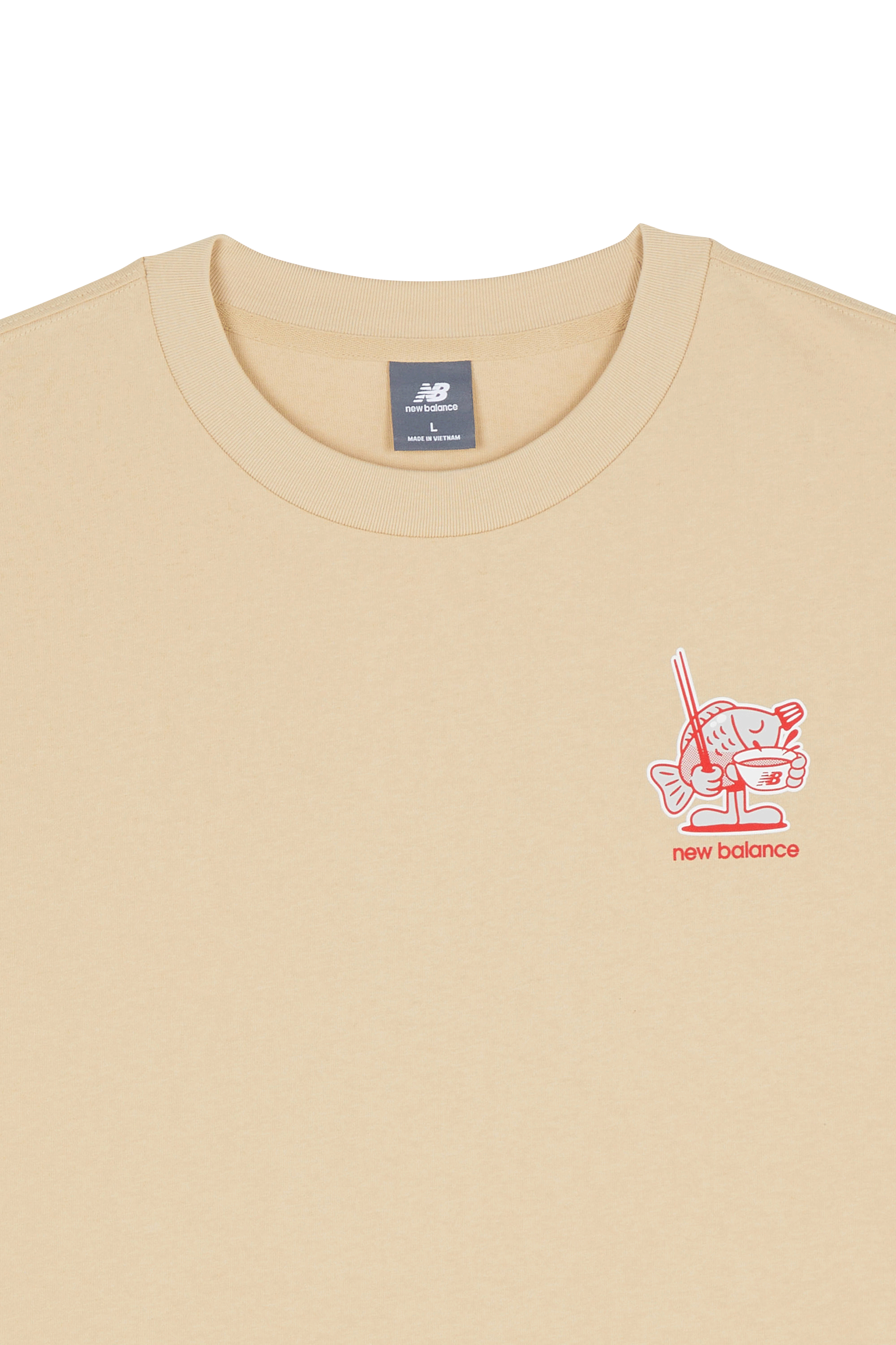 Regular-fit round-neck cotton T-shirt White