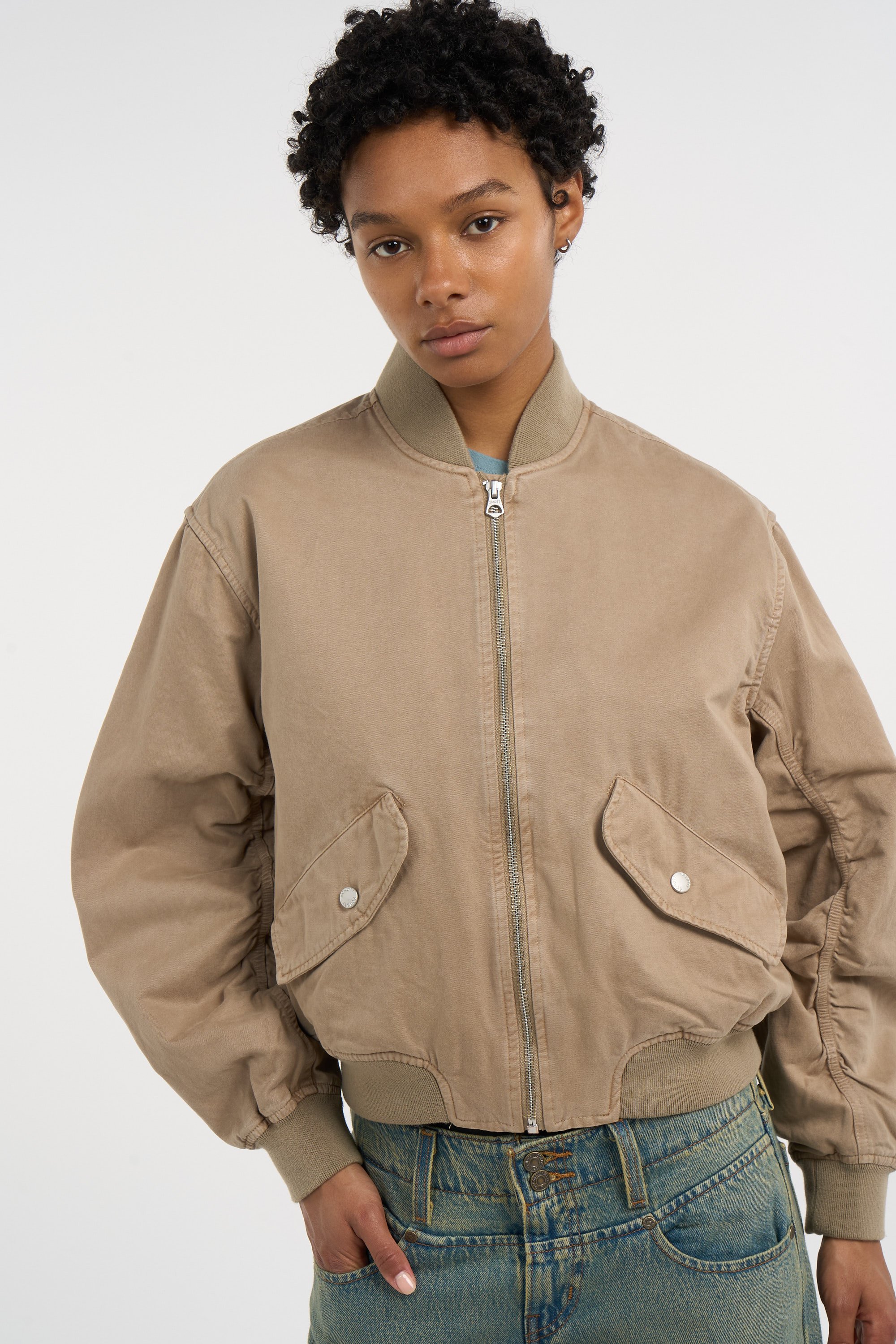Bomber jacket Brown