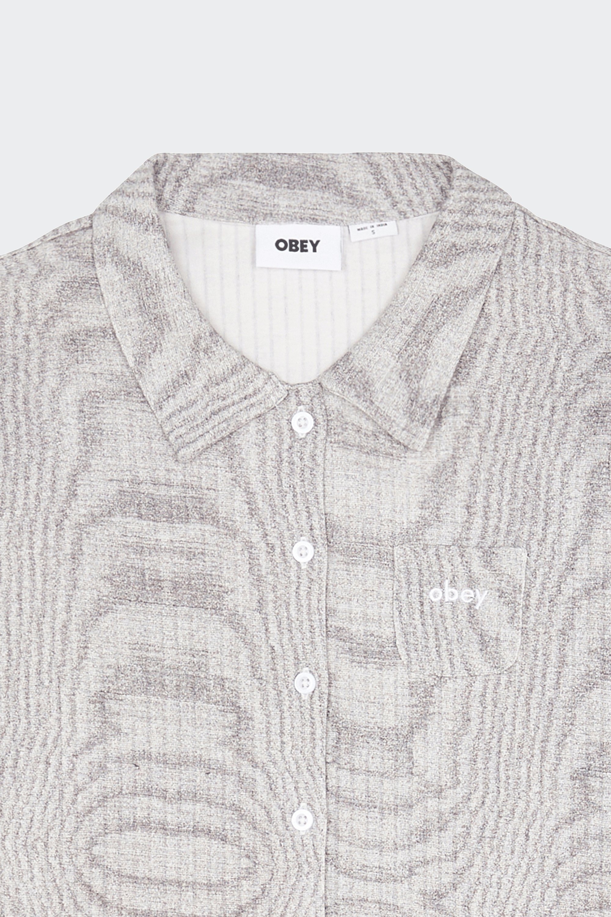 Chemisier | Blanc by OBEY Chemisier Blanc