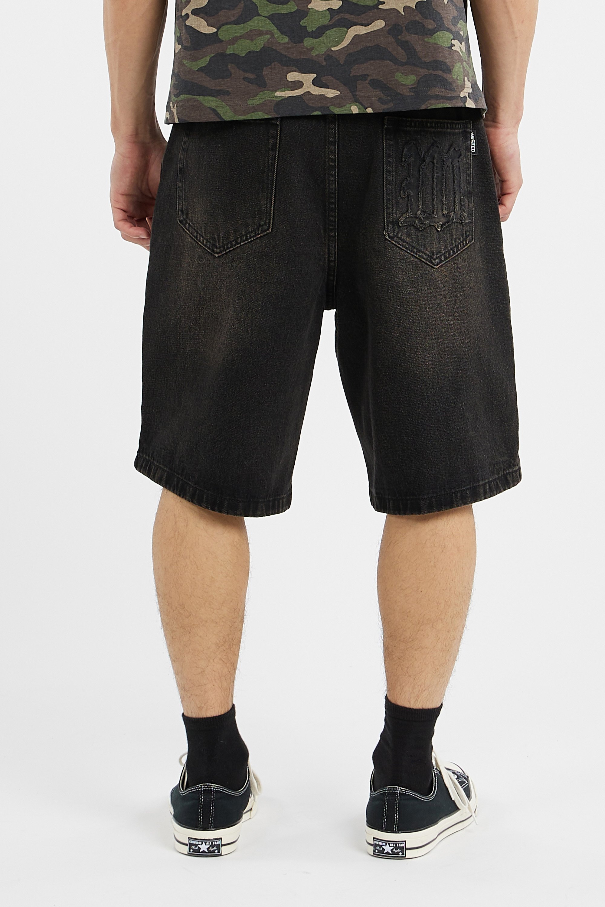Short | Noir WASTED Homme