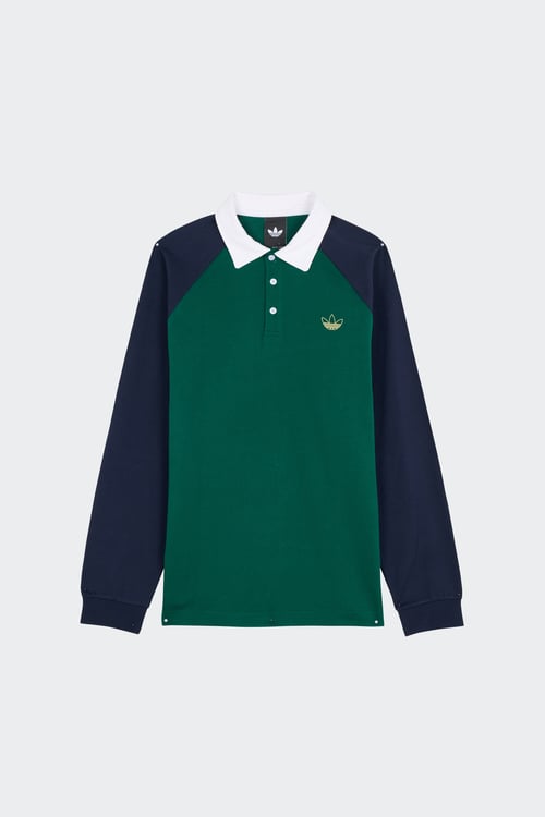 Adidas - Polo - Taille L Vert homme