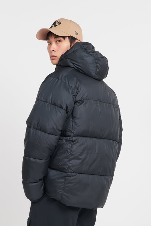 COLUMBIA Lightweight quilted padded jacket with high neck Black