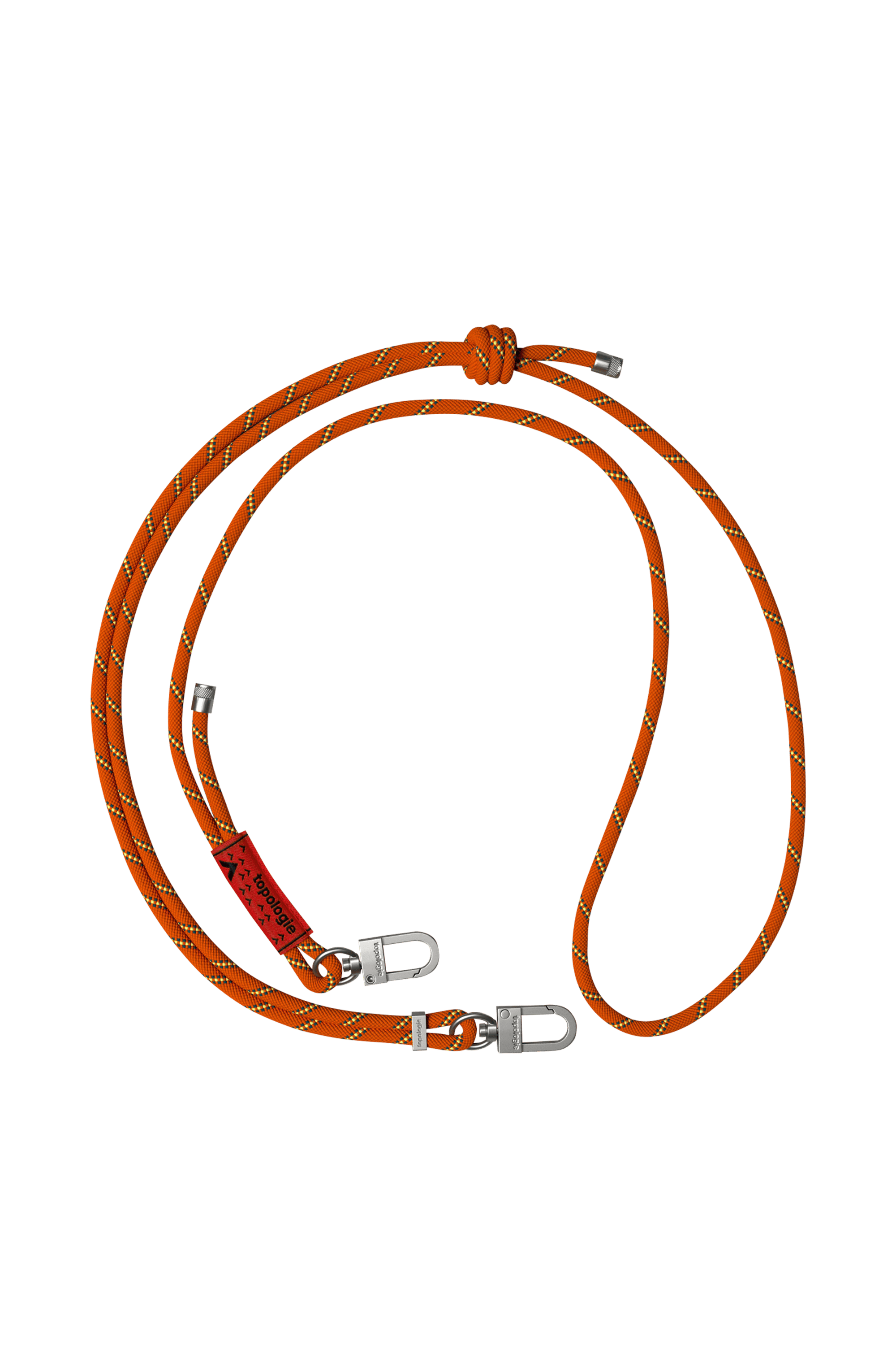 Cordon de téléphone 6.0mm Rope Strap Orange patterned