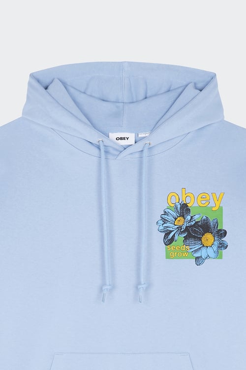 OBEY Hoodie Bleu