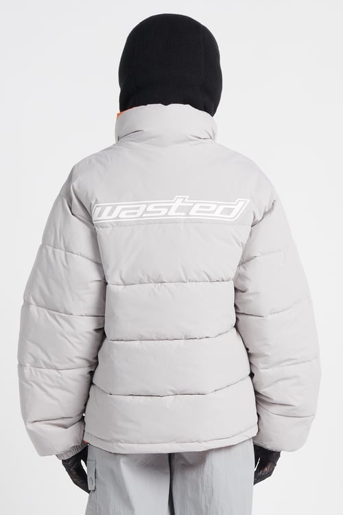 WASTED Doudoune Argent