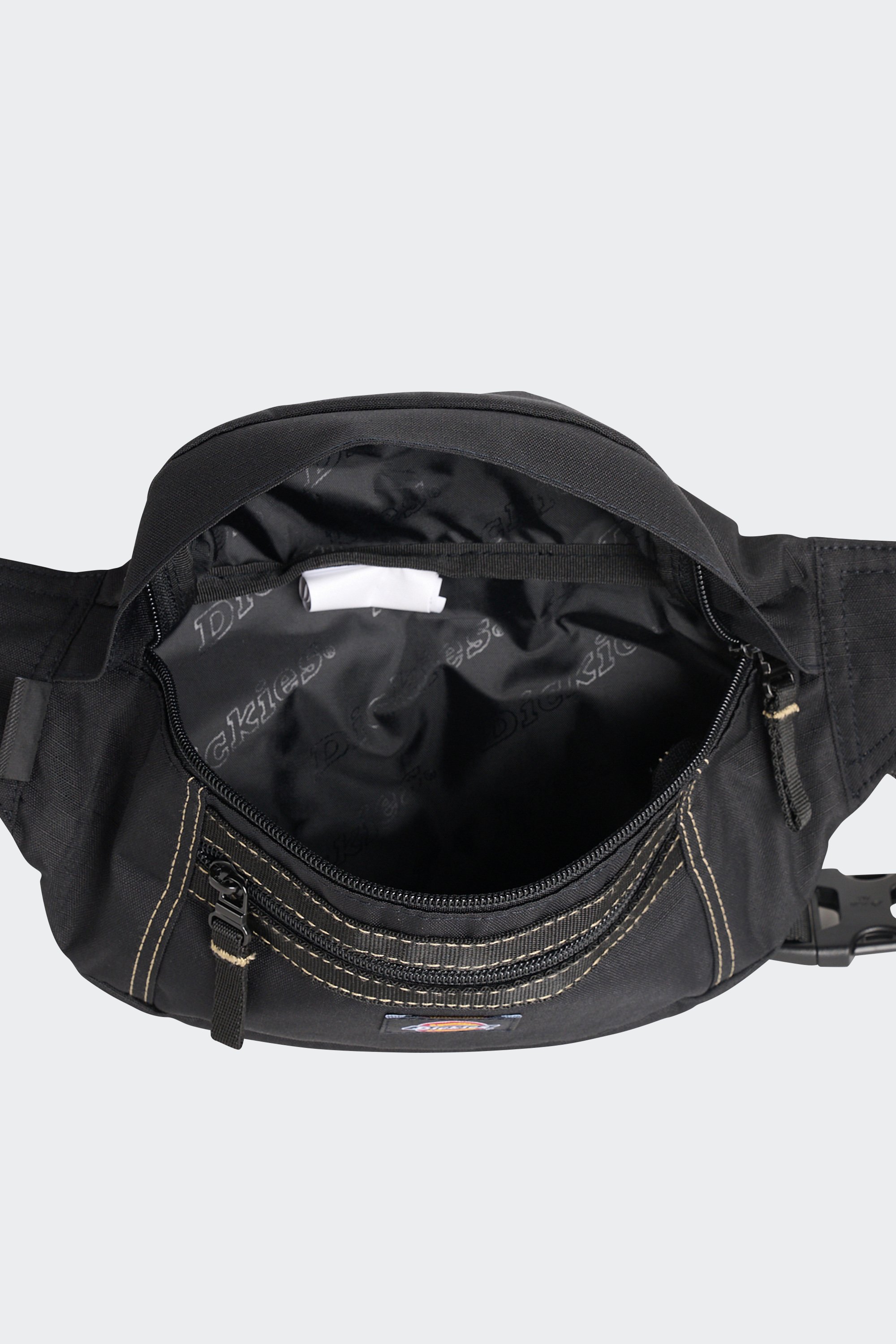 Canvas waist bag | Black by DICKIES Canvas waist bag Black