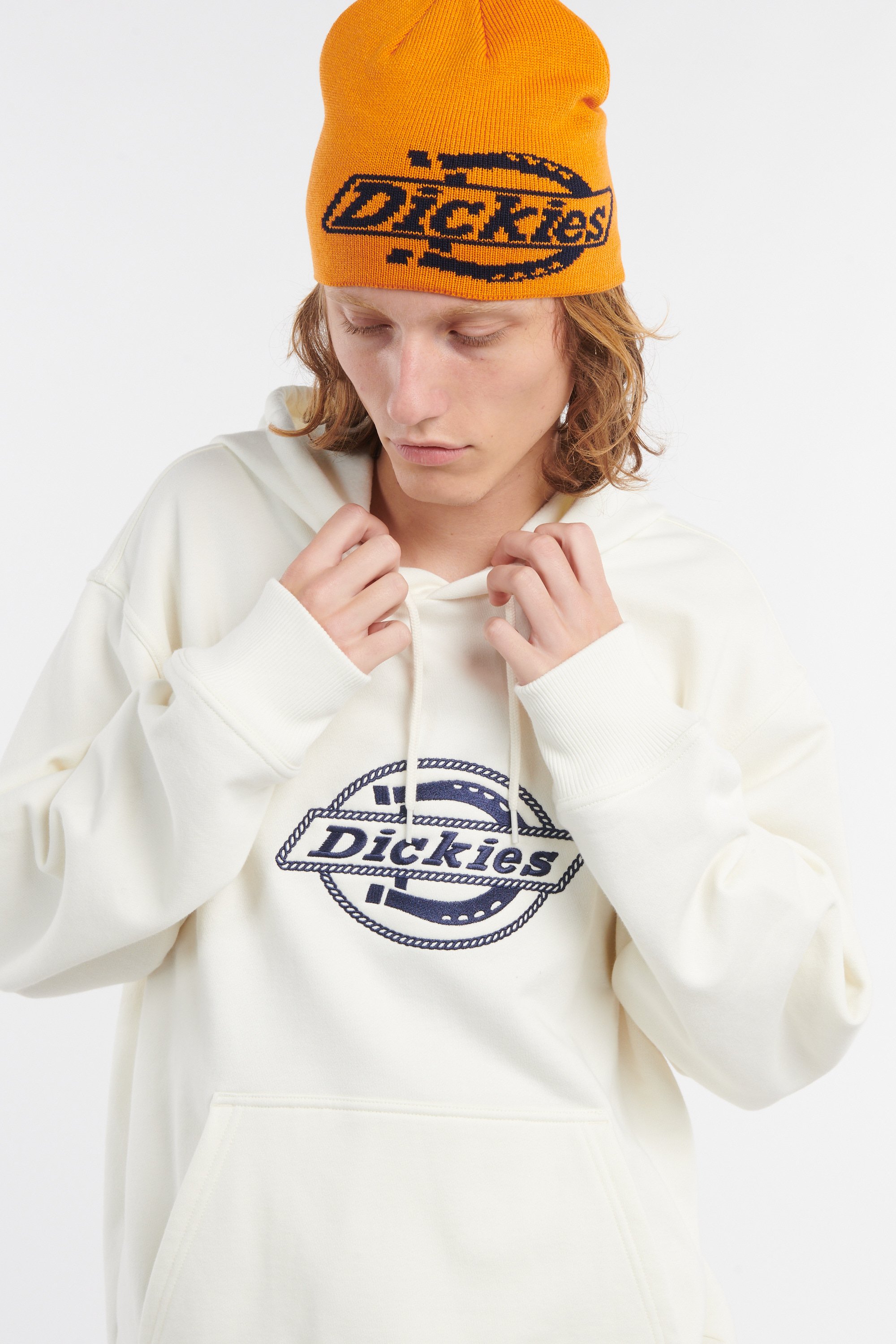 Hoodie | White by DICKIES Hoodie White