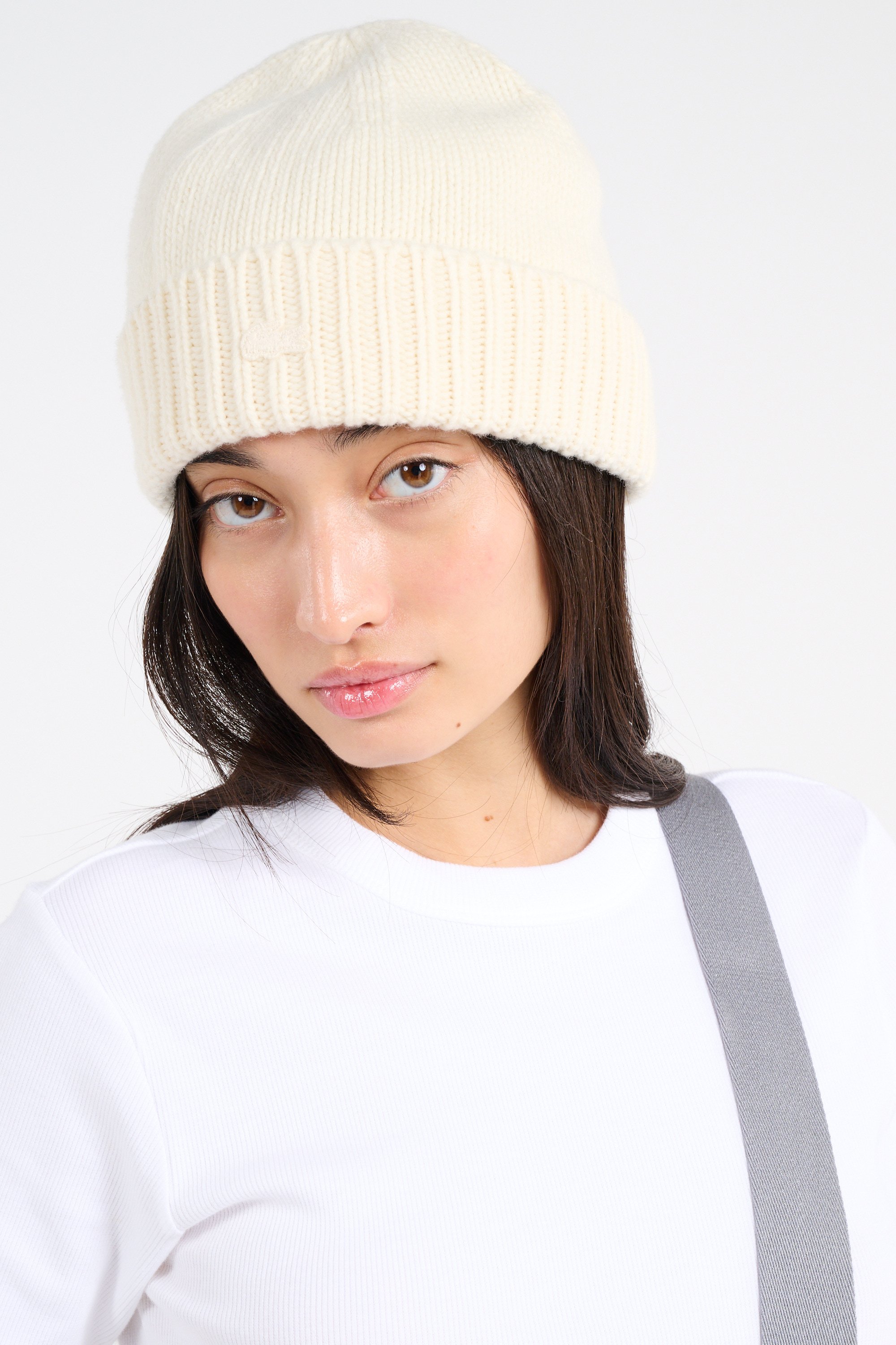 Bonnets LACOSTE Beige