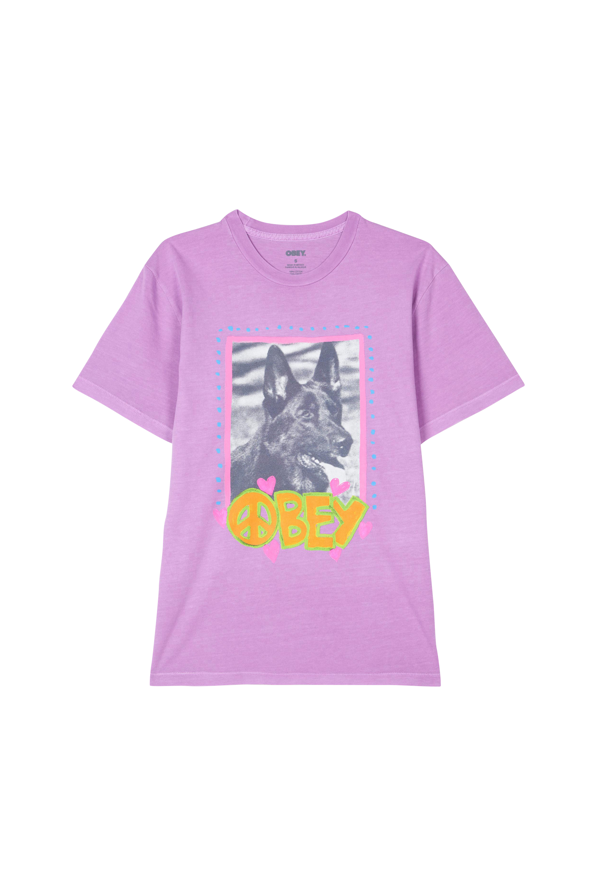 T-shirt manches courtes Violet