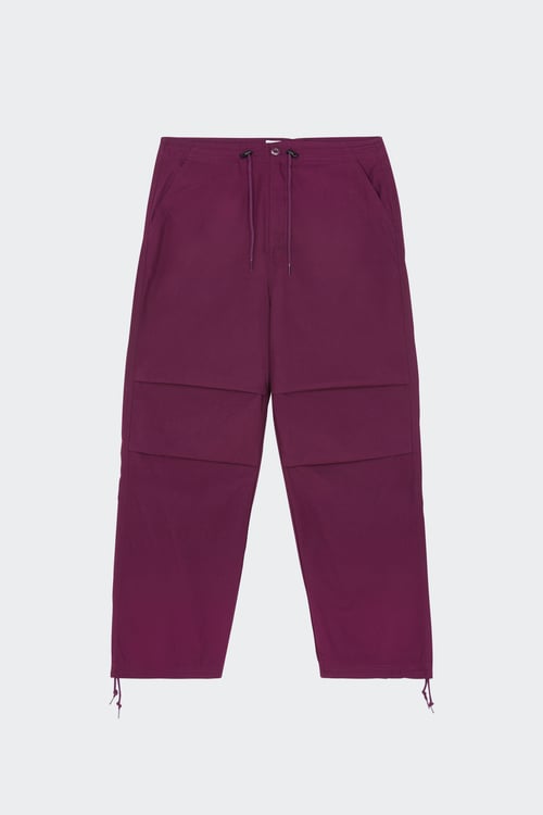 OBEY Pantalon parachute Violet