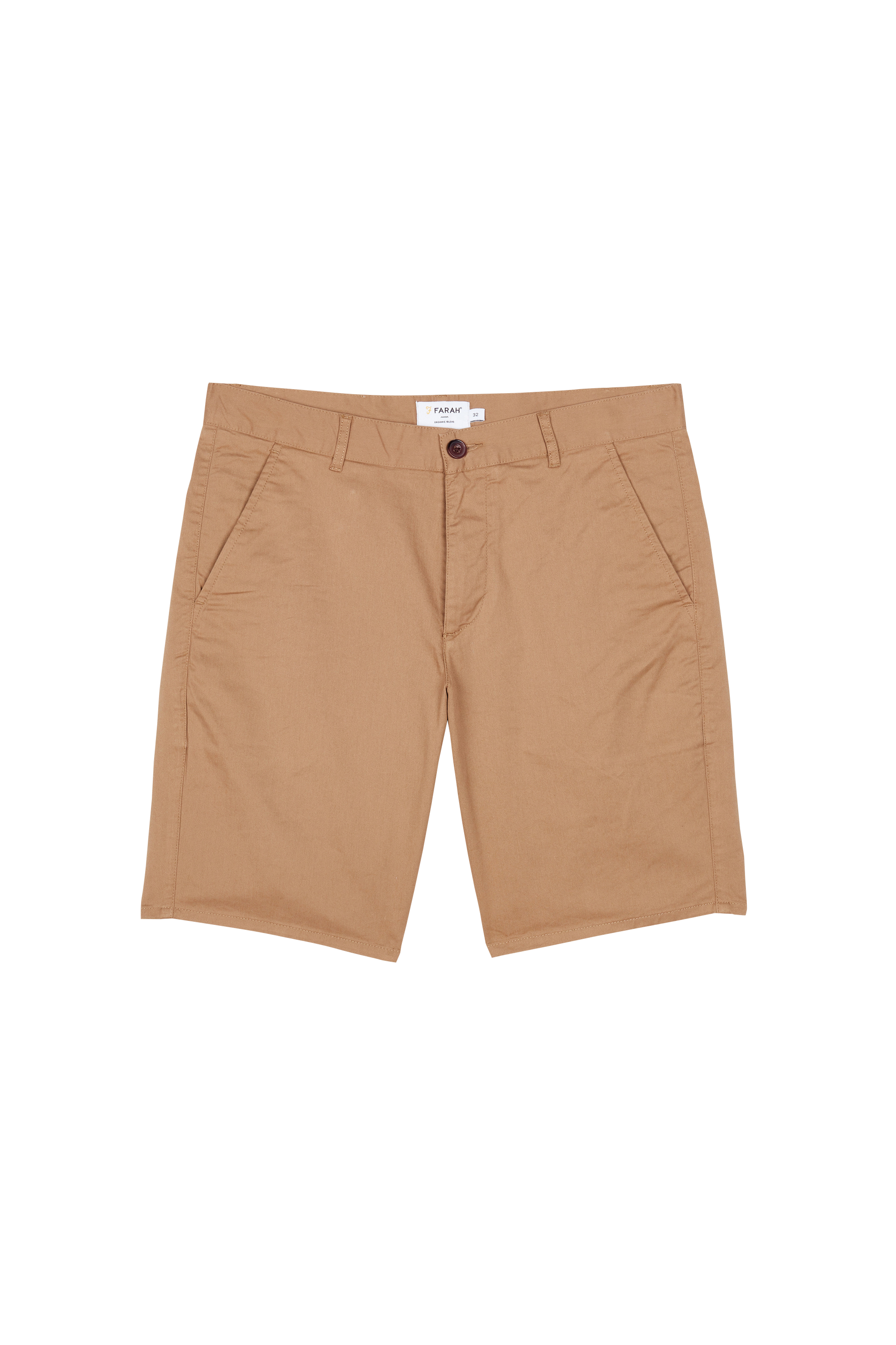 Cotton chino shorts Beige
