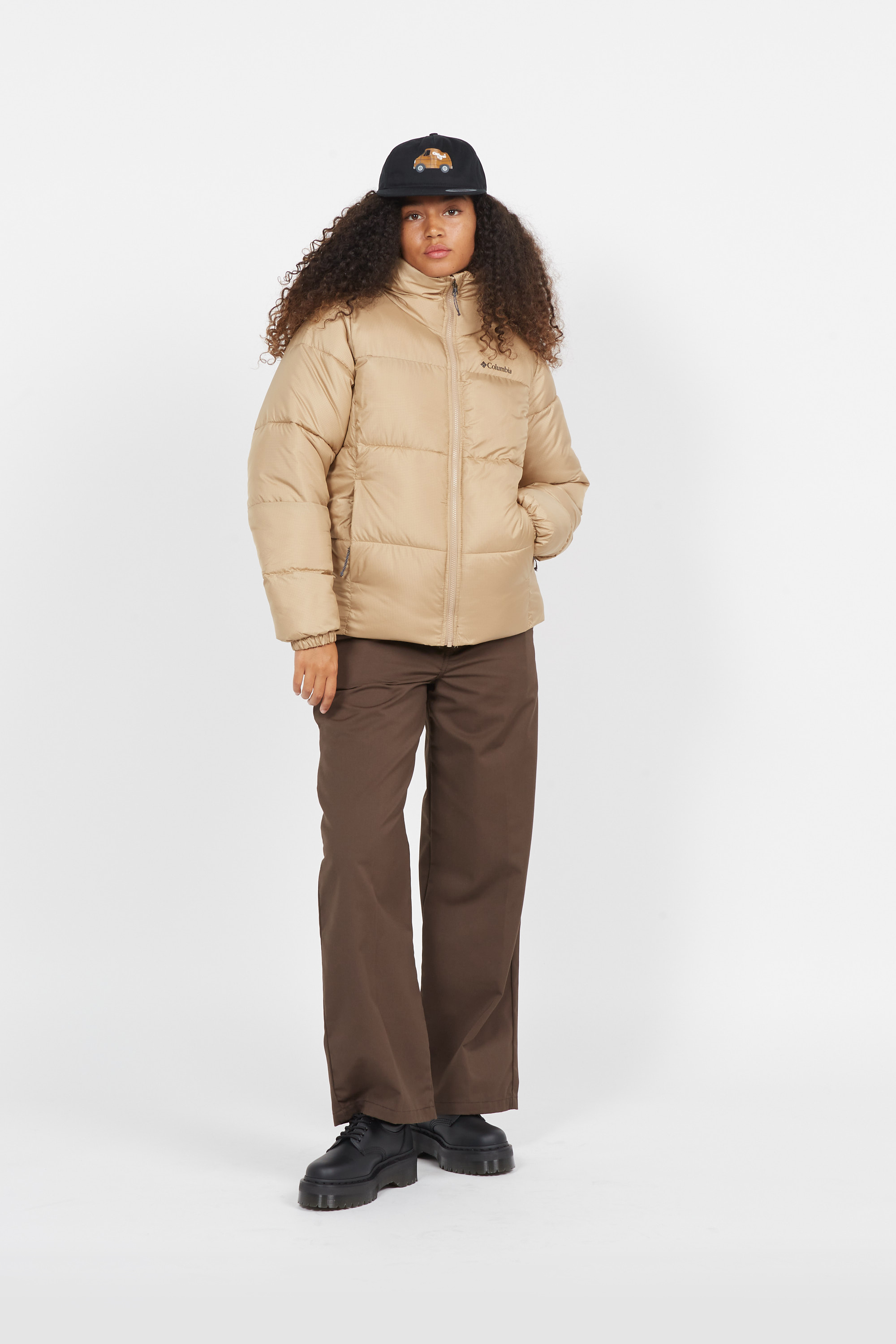 Puffer Jacket Beige