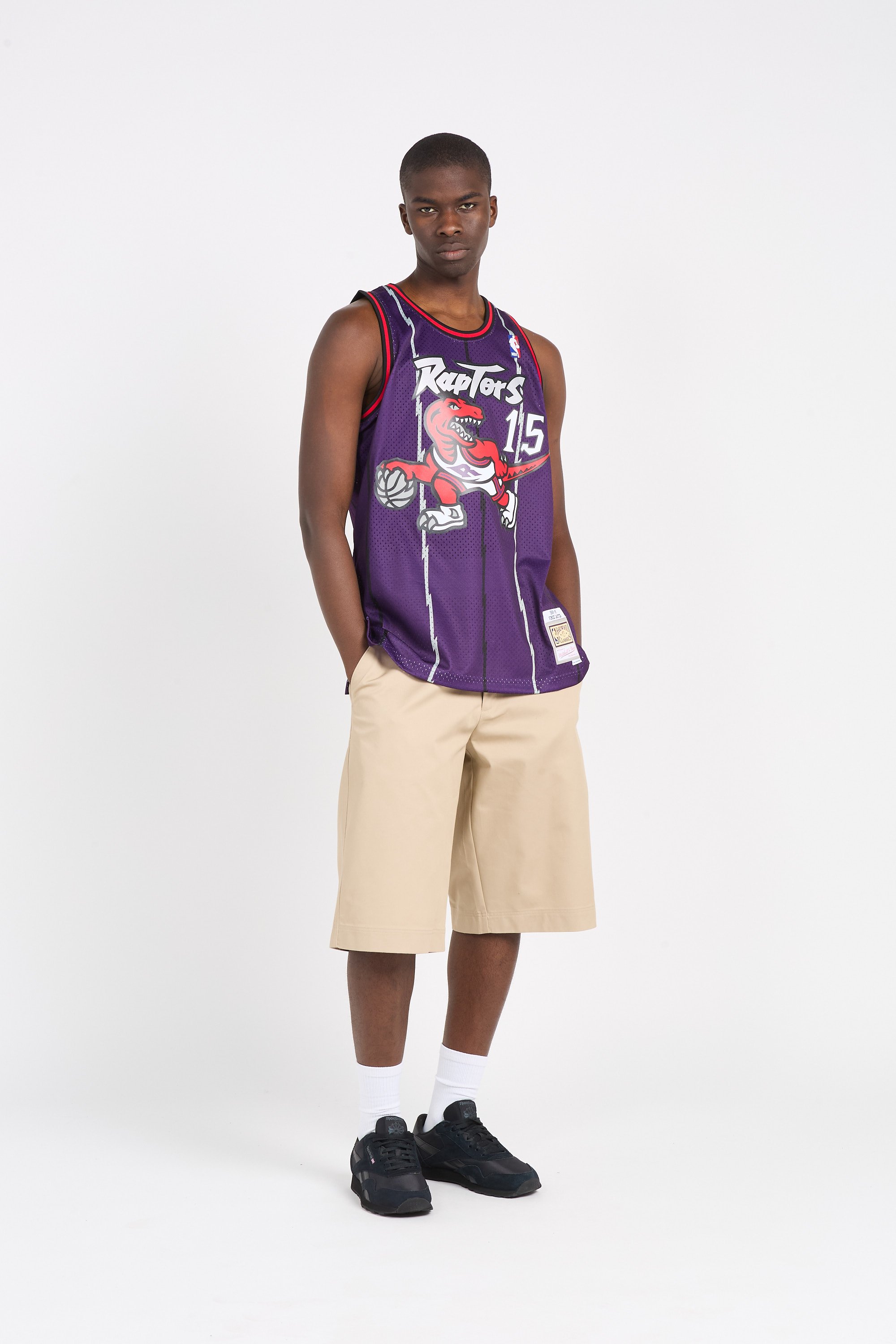 Maillot de basket MITCHELL & NESS Violet