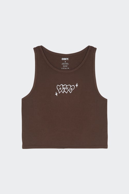 OBEY Top Marron