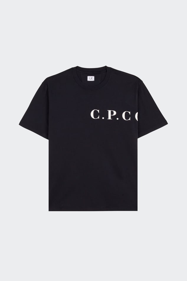 Regular-fit Round-neck Cotton T-shirt Jersey Front-back Logo Regular-fit Round-neck Cotton T-shirt Jersey Front-back Logo