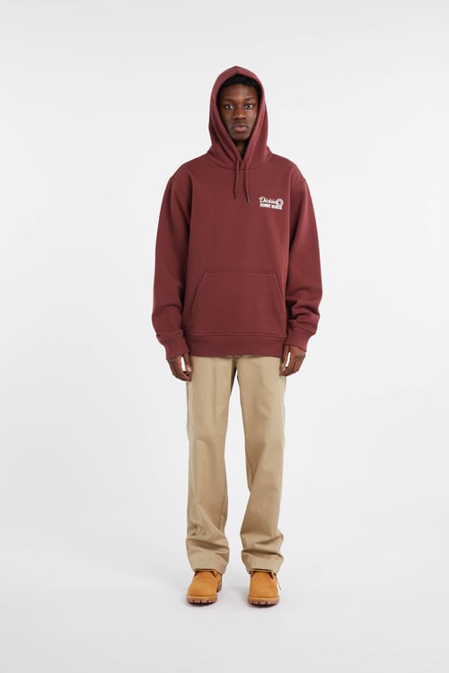 DICKIES Hoodie Rouge