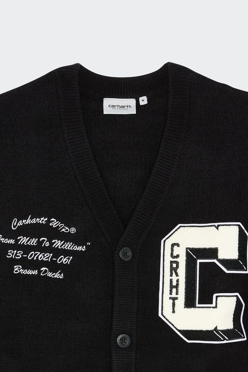CARHARTT WIP Cardigan Noir