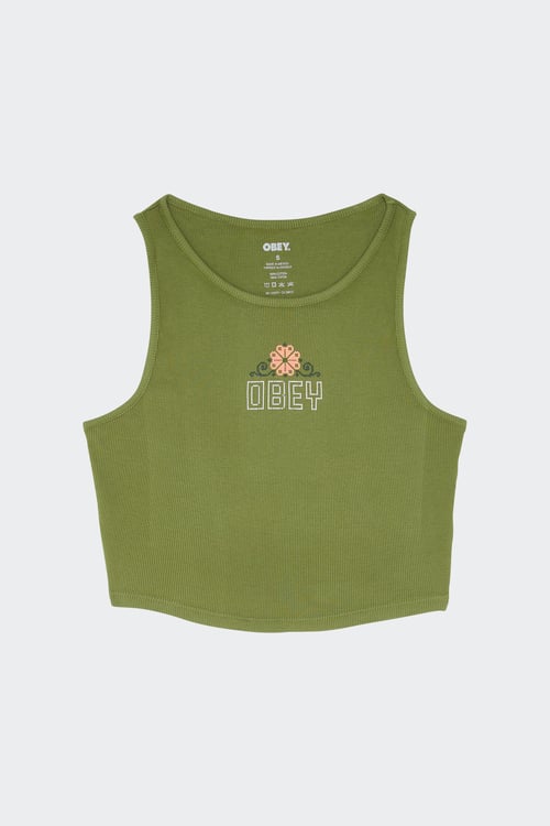 OBEY Débardeur Vert