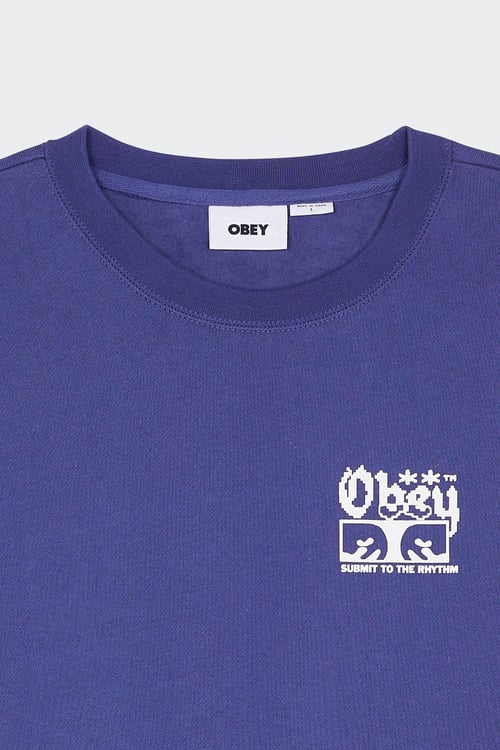 OBEY Sweatshirt Bleu