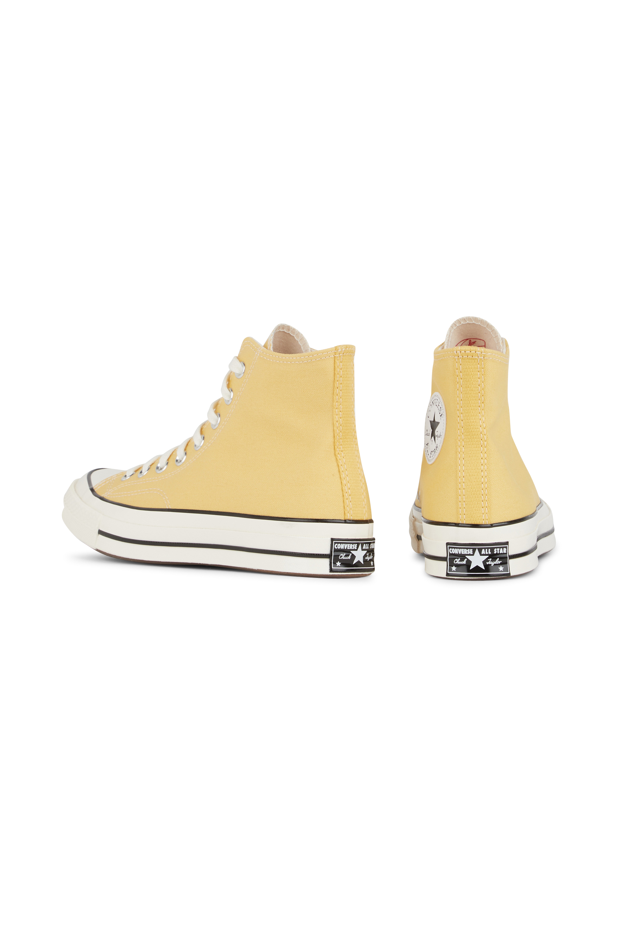 High-top sneakers Yellow