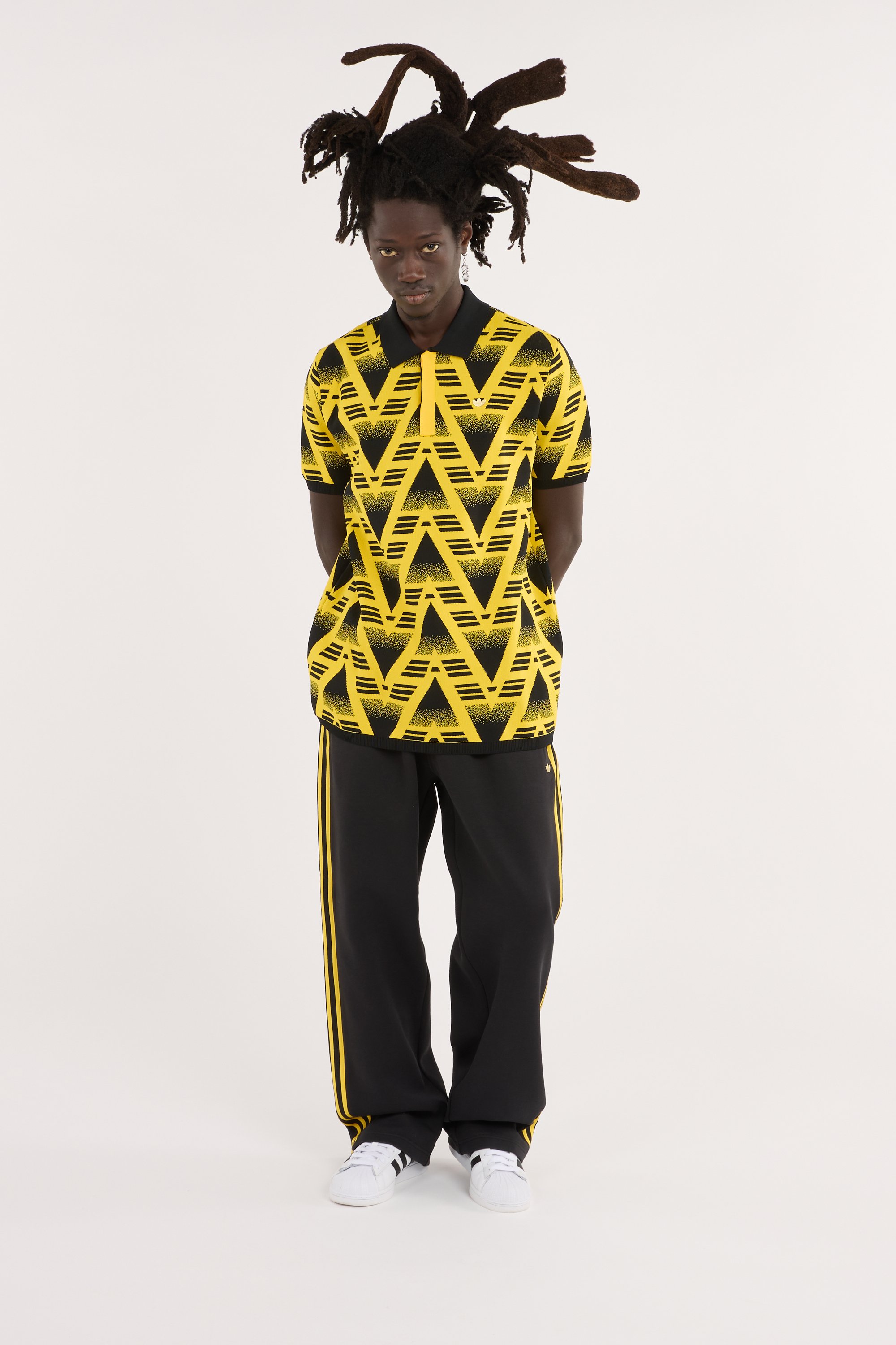 Polo shirt ADIDAS Yellow