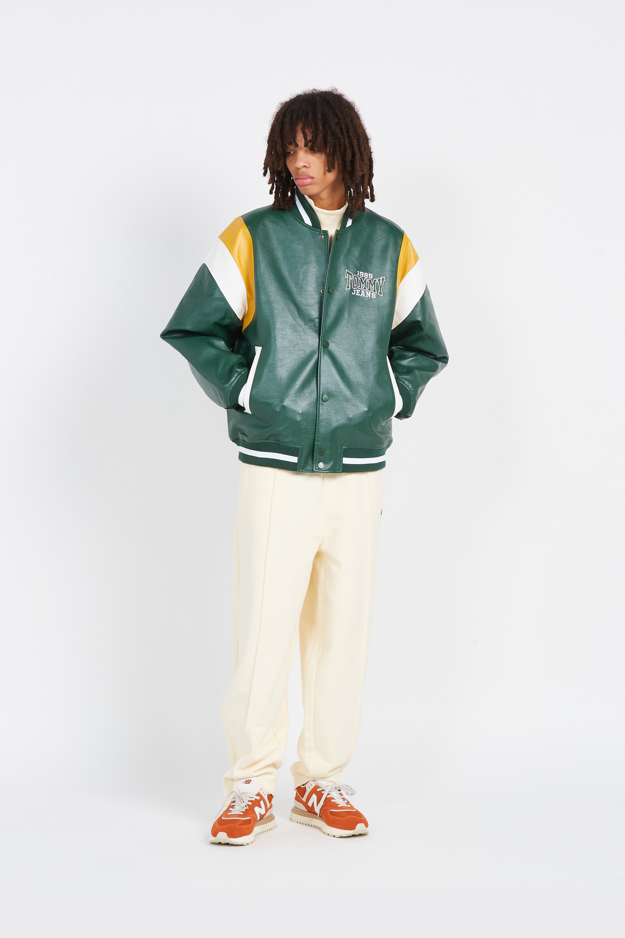 Blouson Vert Tommy Jeans Homme Citadium