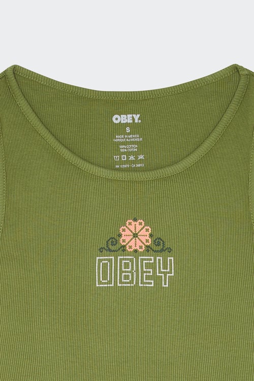 OBEY Débardeur Vert