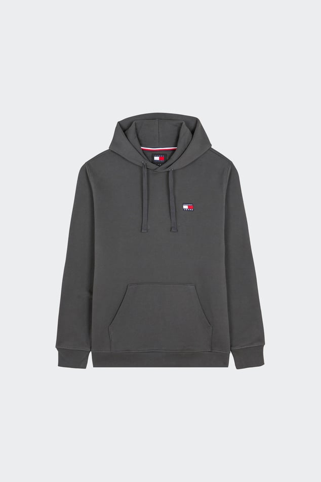 Hoodie Tjm Reg Badge Hoodie Grey Tommy Jeans Man Citadium