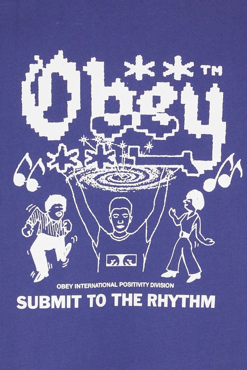 OBEY Sweatshirt Bleu