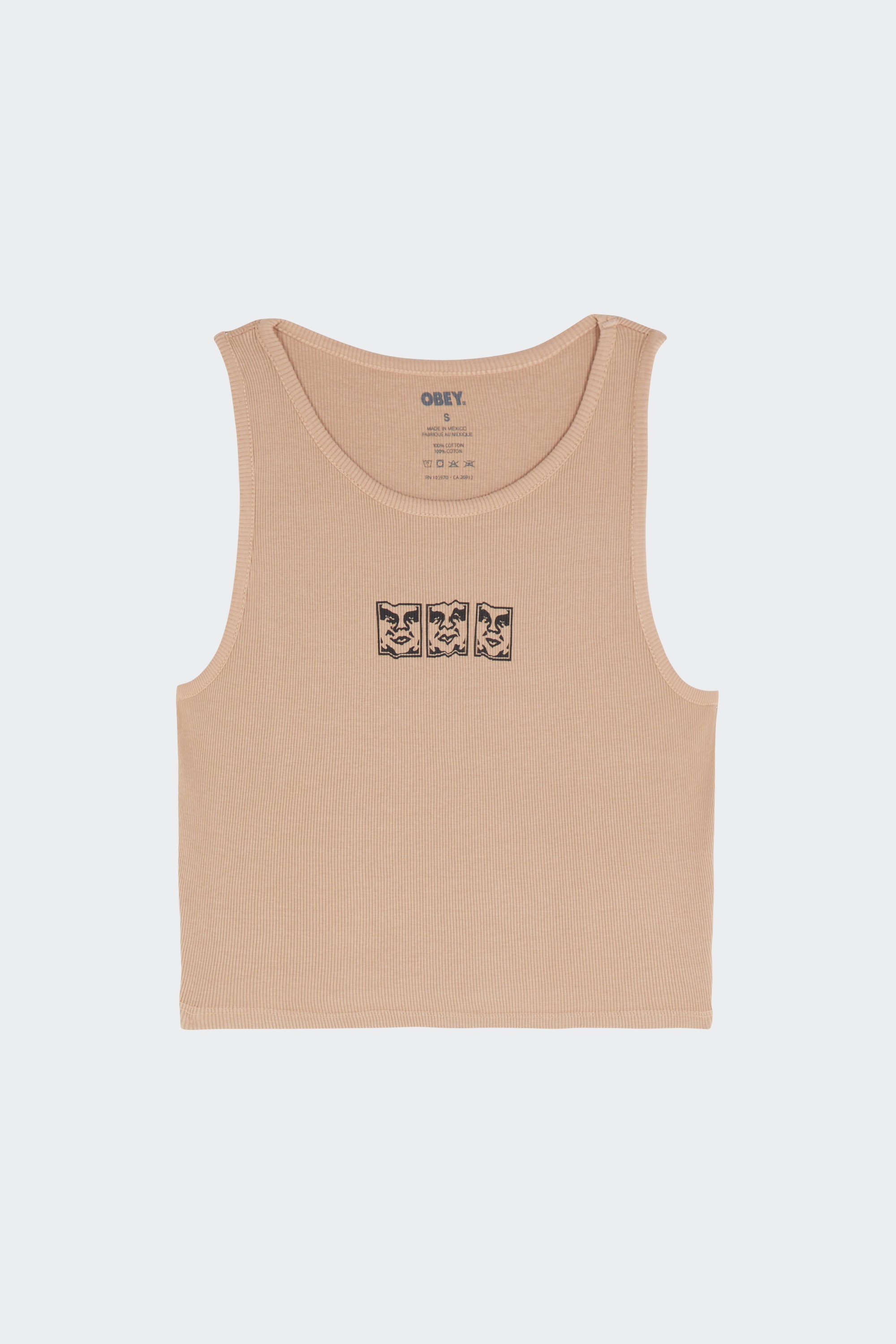 Tank top | Brown by OBEY Tank top Brown
