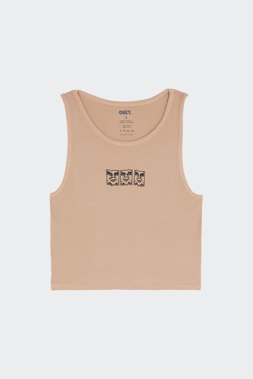 OBEY Débardeur Marron