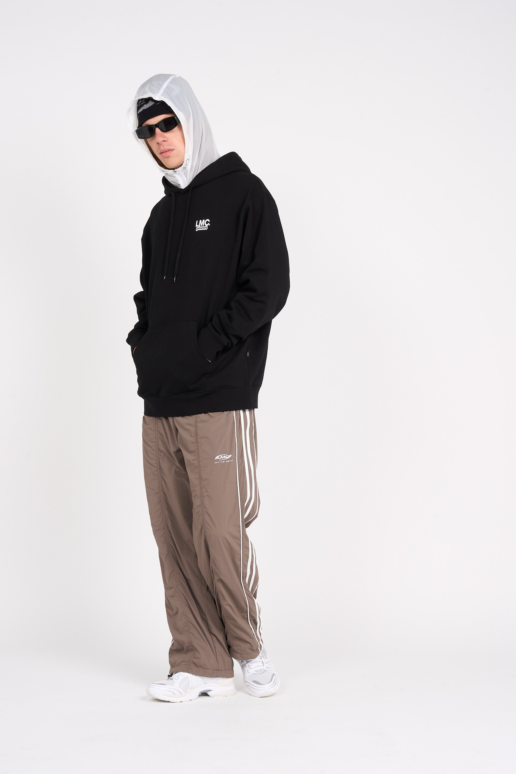 Hoodie LOST MANAGEMENT CITIES Black