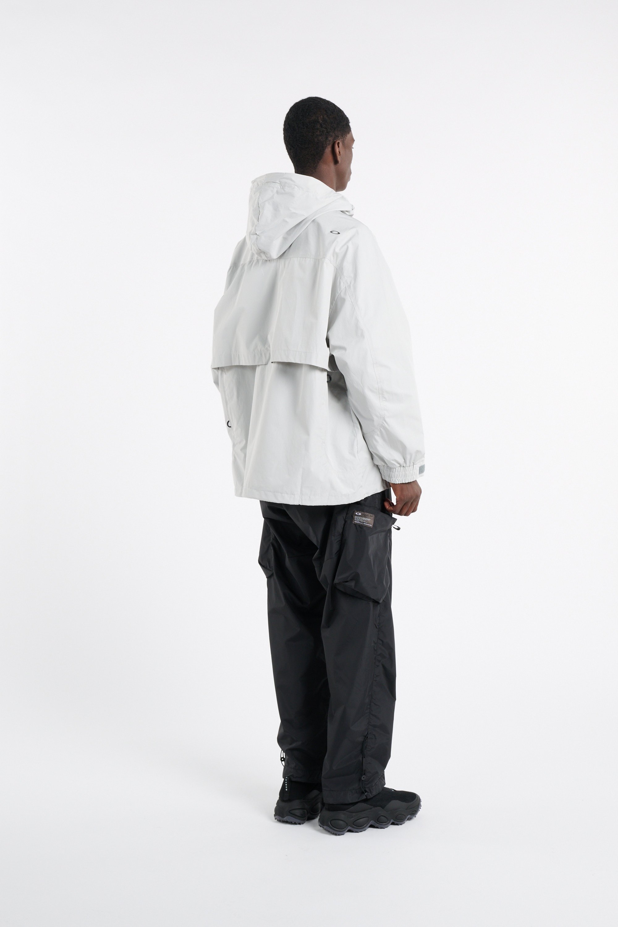 Solid hooded straight jacket | Grey OAKLEY Men
