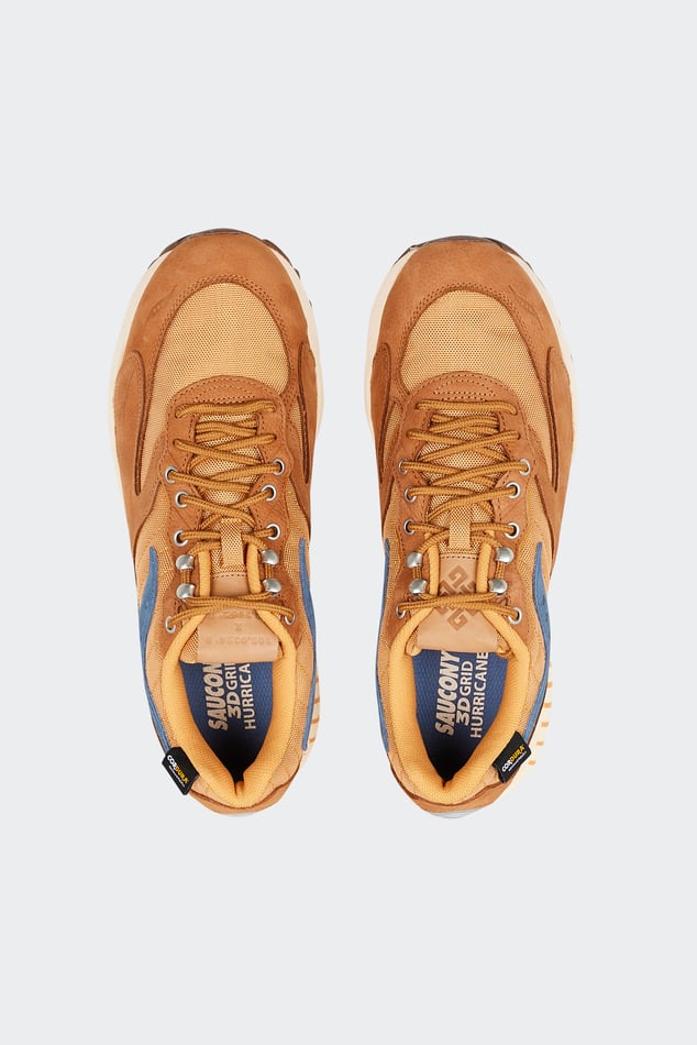 Baskets 3d Grid Hurricane Marron Saucony Homme Citadium