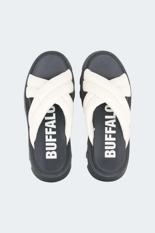 BUFFALO Slippers Blanc